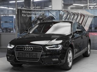 2013 Audi A4 IV (B8) Рестайлинг, чёрный, 1249000 рублей, вид 1