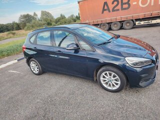 2020 BMW 2 серии Active Tourer 216d F45 Рестайлинг, синий, 1400000 рублей, вид 3