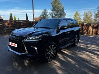 2018 Lexus LX 570 III Рестайлинг 2, чёрный, 7500000 рублей, вид 1