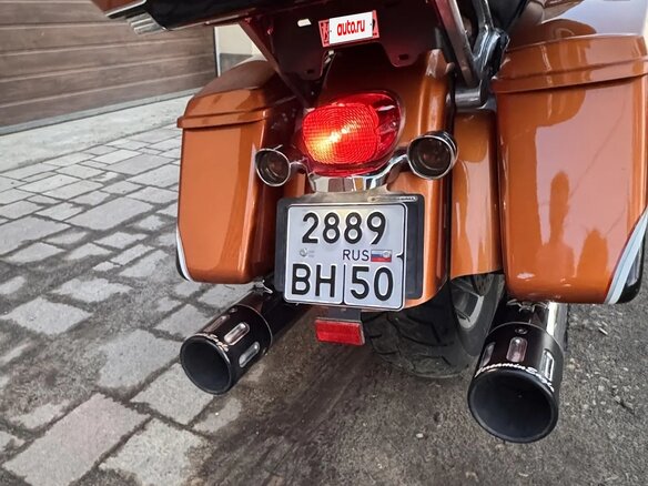 2014 Harley-Davidson Electra Glide, золотистый, 1590000 рублей - вид 9
