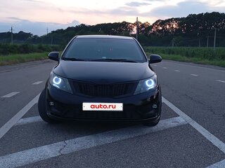 2013 Kia Rio III, чёрный, 800000 рублей, вид 2