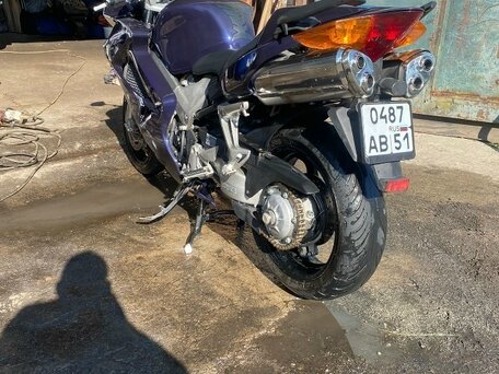 2004 Honda VFR 800, синий, 350000 рублей, вид 4