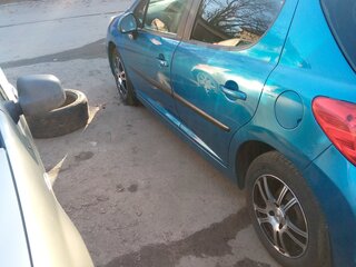 2008 Peugeot 207 I, синий, 290000 рублей, вид 2
