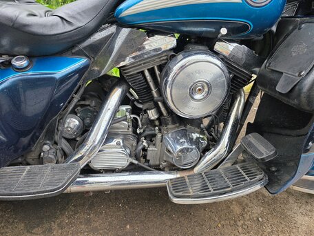 1993 Harley-Davidson Electra Glide, синий, 530000 рублей, вид 2