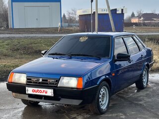 2002 Lada (ВАЗ) 21099, синий, 145000 рублей, вид 1
