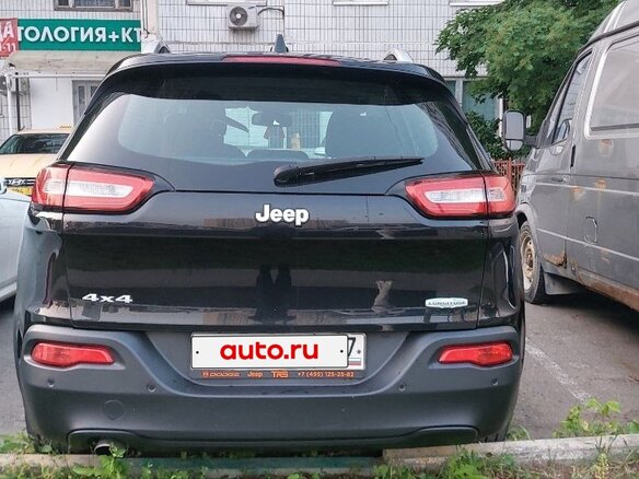 2014 Jeep Cherokee V (KL), чёрный, 1750000 рублей - вид 24