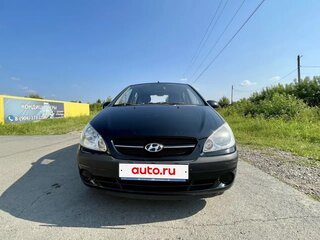 2008 Hyundai Getz I Рестайлинг, чёрный, 430000 рублей, вид 2