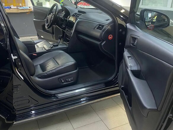 2014 Toyota Camry VII (XV50), чёрный, 1590000 рублей - вид 7
