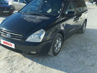 2008 Kia Carnival II, чёрный, 920000 рублей, вид 2