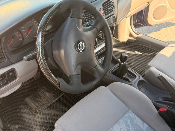 2002 Nissan Almera II (N16), синий, 550000 рублей - вид 17