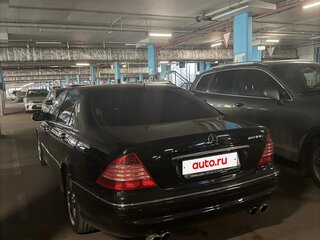 2003 Mercedes-Benz S-Класс 600 Long IV (W220) Рестайлинг, чёрный, 1800000 рублей, вид 4