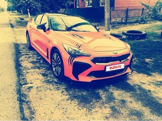 2019 Kia Stinger I, оранжевый, 2700000 рублей, вид 4