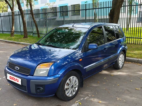 2007 Ford Fusion I Рестайлинг, синий, 360000 рублей, вид 1