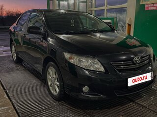 2007 Toyota Corolla AMT X (E140, E150), чёрный, 850000 рублей, вид 5