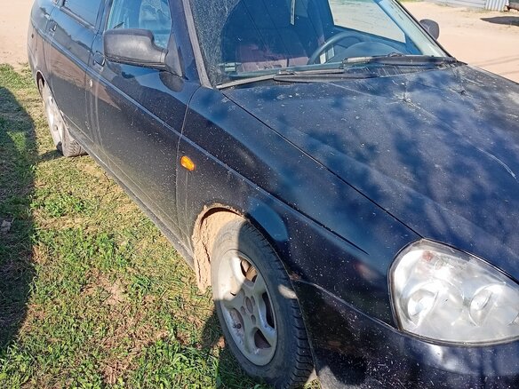 2008 Lada (ВАЗ) Priora I, серый, 129999 рублей - вид 9
