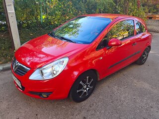 2006 Opel Corsa D, красный, 180000 рублей, вид 4
