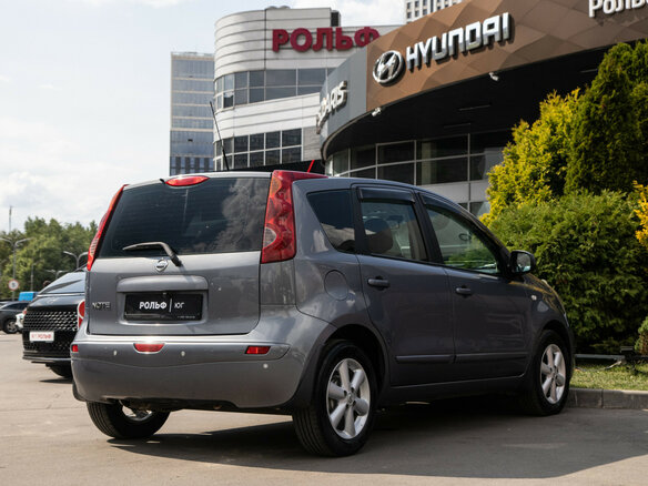 2008 Nissan Note I Рестайлинг, серый - вид 3