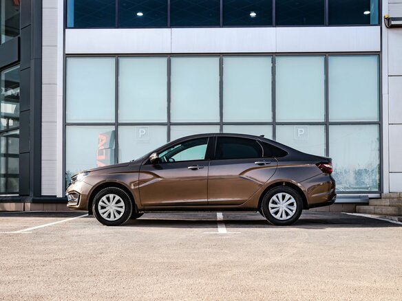 2025 Lada (ВАЗ) Vesta I Рестайлинг (NG), коричневый, 1809000 рублей - вид 7