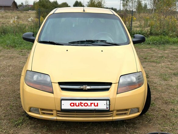 2006 Chevrolet Aveo I, жёлтый, 205000 рублей - вид 2