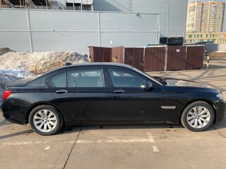 2010 BMW 7 серии Long Active Hybrid 7L V (F01/F02/F04), чёрный, 1490000 рублей, вид 2