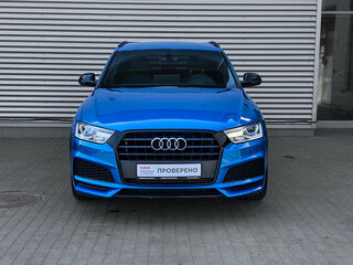 2017 Audi Q3 I (8U) Рестайлинг, голубой, 1987000 рублей, вид 2