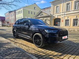 2020 Audi Q7 45 TDI II (4M) Рестайлинг, чёрный, 5300000 рублей, вид 1