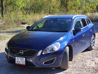 2011 Volvo V60 I, синий, 1250000 рублей, вид 1
