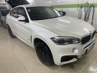2018 BMW X6 40d II (F16), белый, 3800000 рублей, вид 1