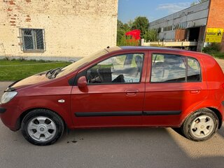 2008 Hyundai Getz I Рестайлинг, красный, 480000 рублей, вид 4