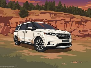 2022 Kia Carnival IV, белый, 5570000 рублей, вид 1