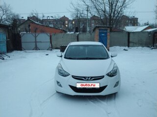 2013 Hyundai Elantra V (MD), белый, 1100000 рублей, вид 5