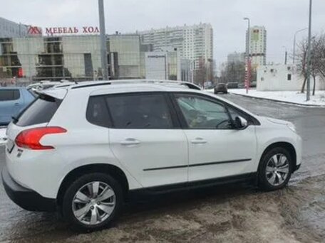 2014 Peugeot 2008 I, белый, 870000 рублей, вид 4