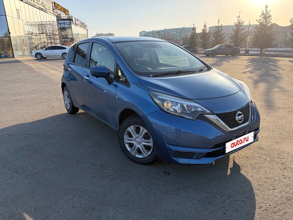 2019 Nissan Note II Рестайлинг, синий, 640000 рублей - вид 2