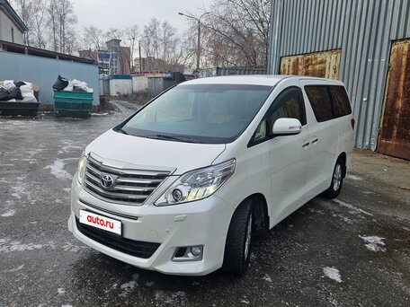 2011 Toyota Alphard II, белый, 2850000 рублей, вид 1