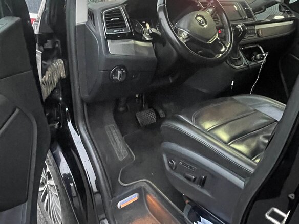 2017 Volkswagen Multivan T6, чёрный - вид 8