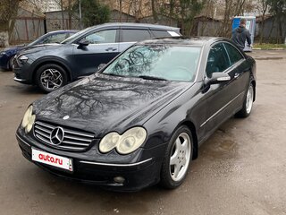2002 Mercedes-Benz CLK-Класс 240 II (W209), чёрный, 850000 рублей, вид 1