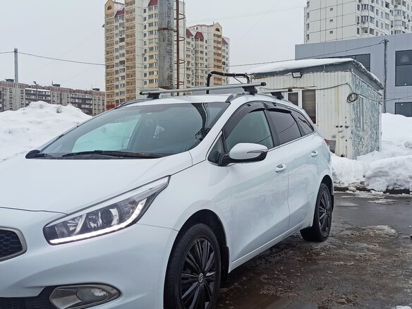 2014 Kia Ceed II, белый, 1050000 рублей