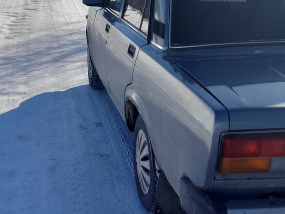 2010 Lada (ВАЗ) 2107, серый, 170000 рублей - вид 7