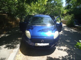 2008 Fiat Punto III Grande Punto, синий, 300000 рублей, вид 2