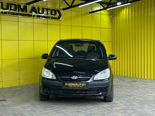 2007 Hyundai Getz I Рестайлинг, чёрный, 549000 рублей, вид 2