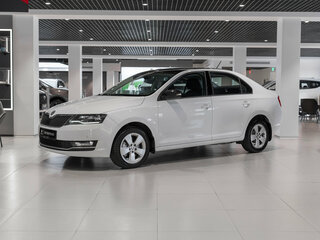 2017 Skoda Rapid I Рестайлинг, белый, 1475000 рублей, вид 1