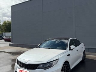 2018 Kia Optima IV Рестайлинг, белый, 1850000 рублей, вид 1