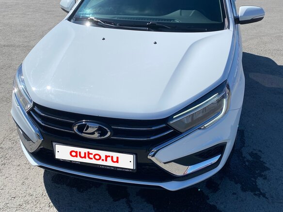 2024 Lada (ВАЗ) Vesta I Рестайлинг (NG), белый, 1250000 рублей - вид 1