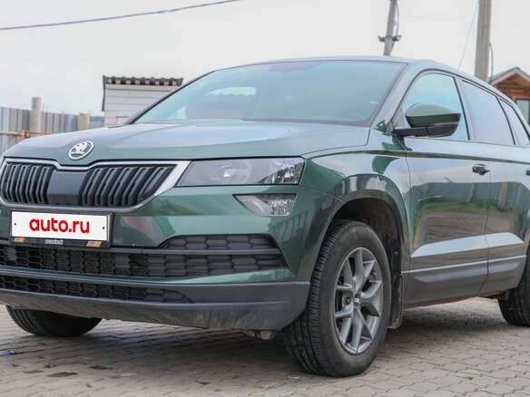 2021 Skoda Karoq DSG6 I, зелёный, 1920000 рублей - вид 9