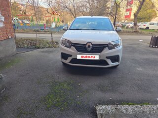 2021 Renault Logan II Рестайлинг, белый, 930000 рублей, вид 1