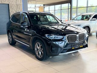 2021 BMW X3 20i xDrive III (G01) Рестайлинг, чёрный, 4900000 рублей, вид 3
