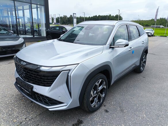 2026 Geely Atlas II, серебристый, 3449990 рублей