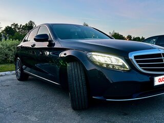 2018 Mercedes-Benz C-Класс 200 IV (W205) Рестайлинг, синий, 2690000 рублей, вид 3