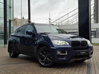 2014 BMW X6 30d I (E71) Рестайлинг, синий, 2630000 рублей, вид 4