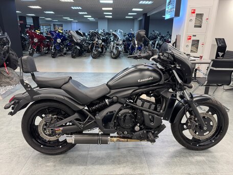 2017 Kawasaki EN650 Vulcan S, чёрный, 680000 рублей, вид 1